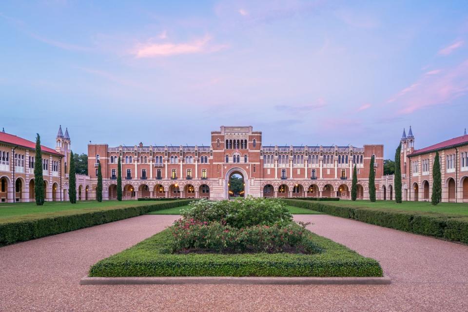 23) Rice University (in Houston, Texas)