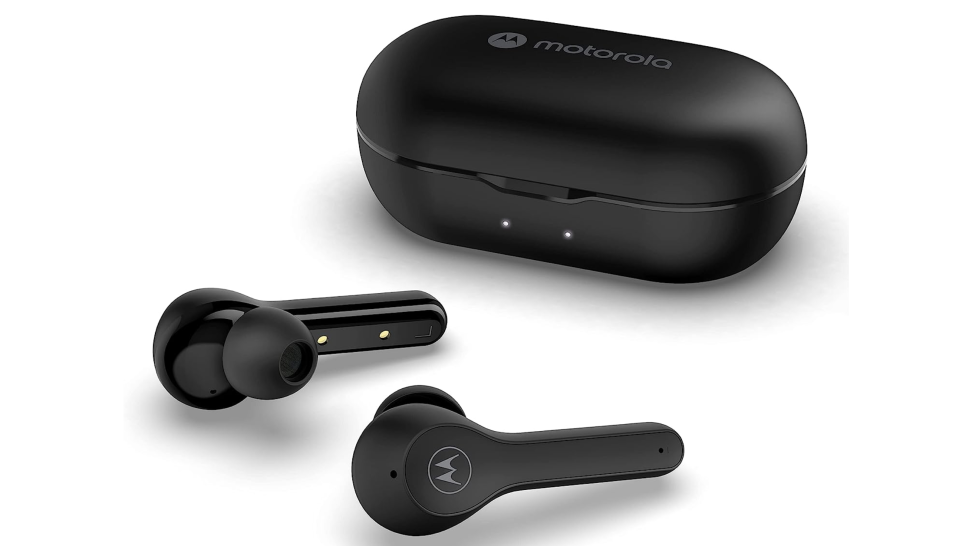 Moto Buds, auriculares Bluetooth inalámbricos con micrófono y conexión dual. Foto: amazon.com.mx 