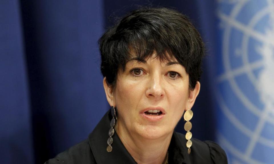 Ghislaine Maxwell at the UN building in 2013.