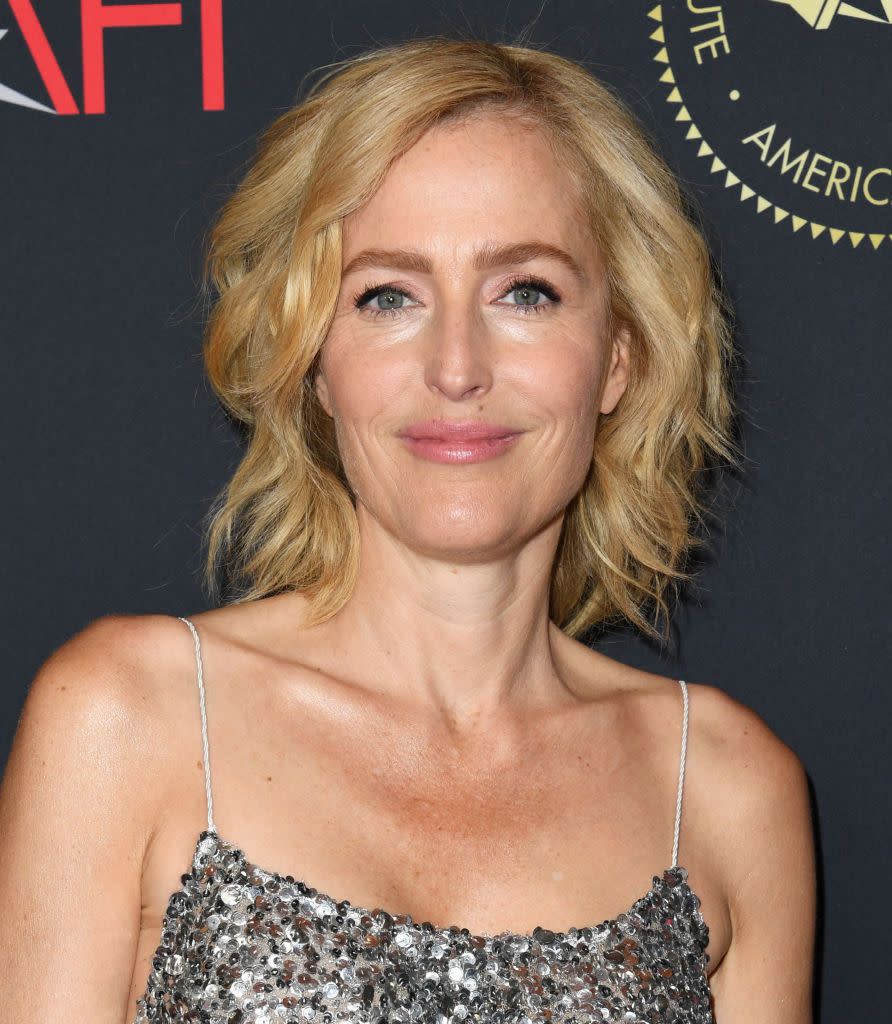 short haircuts for older women gillian anderson