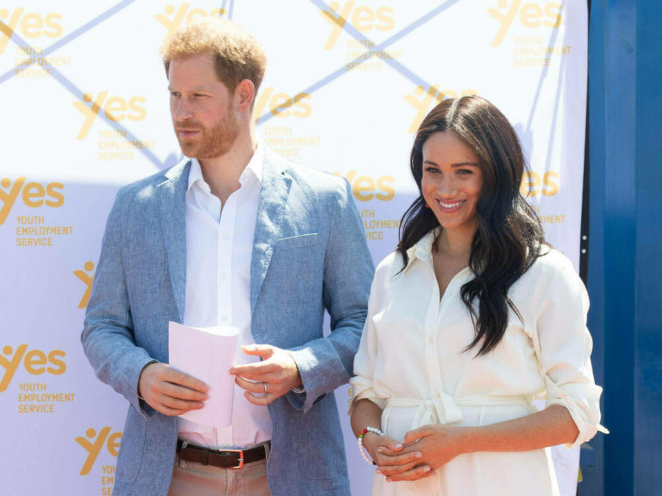 Gibt es bald einen Podcast von Prinz Harry und Herzogin Meghan? (Bild: imago images/i Images)