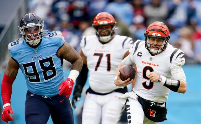 Titans vs. Bengals live: TV channel, how to stream