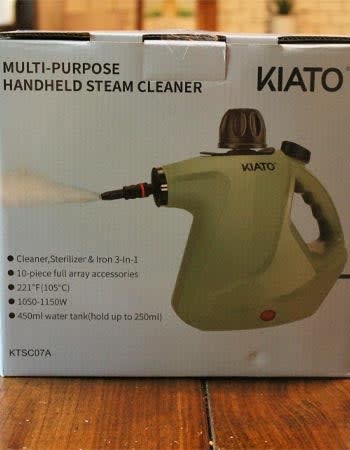 Kiato Handheld Steam Cleaner Review