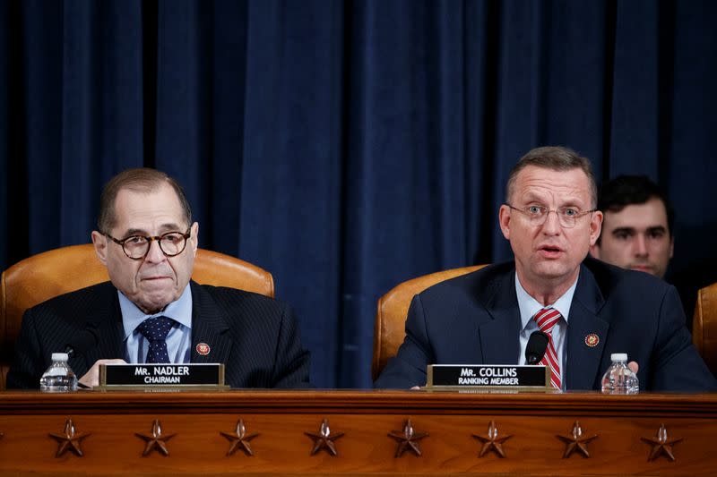 House Judiciary Committee impeachment markup hearing