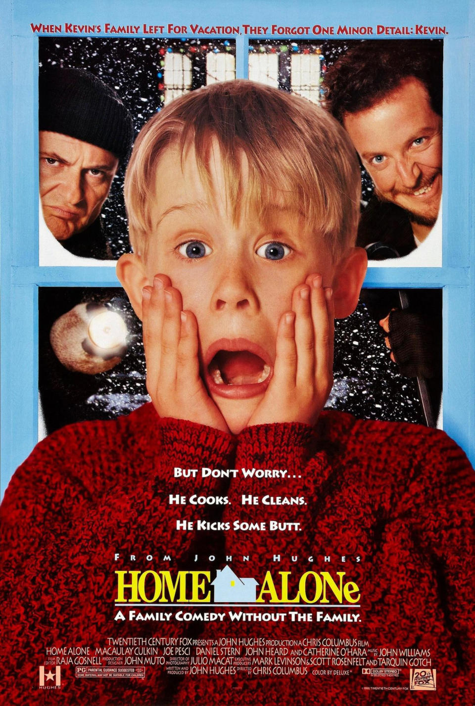 Poster for the 1990 movie 'Home Alone'. (Credit: 20th Century Fox)