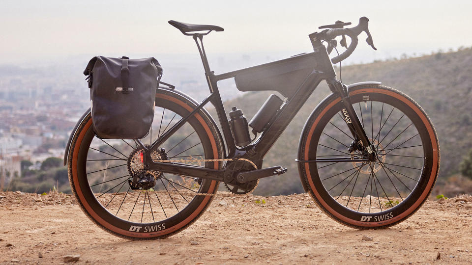 Canyon Grizl:ON carbon gravel ebike, photo by Pol Foguet, loaded