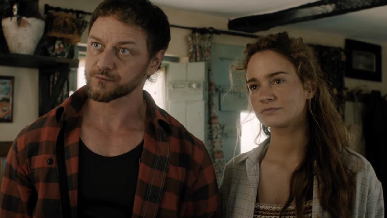  James McAvoy and Aisling Franciosi in Speak No Evil. 
