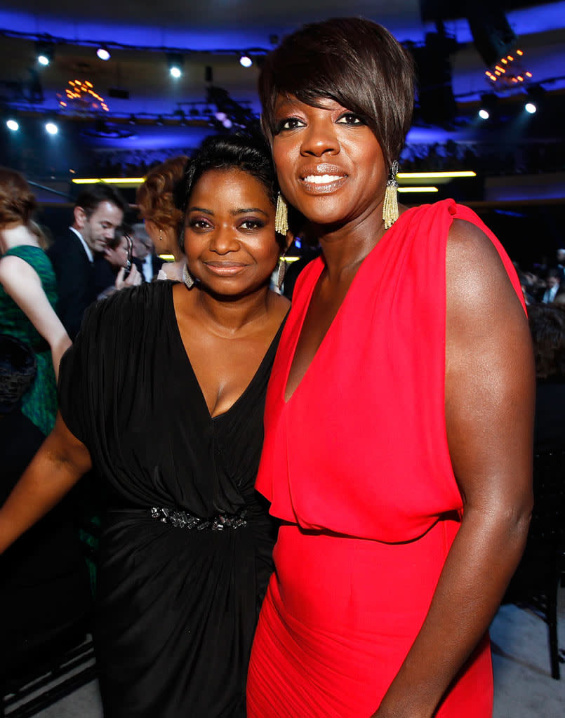 Critics Choice Party pics 2012 Viola Davis Octavia Spencer