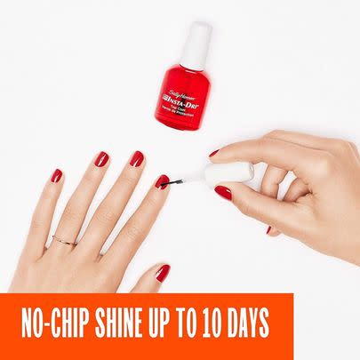 And there's 43% off this Insta-Dri top coat that will give you the super-speedy mani of your dreams!