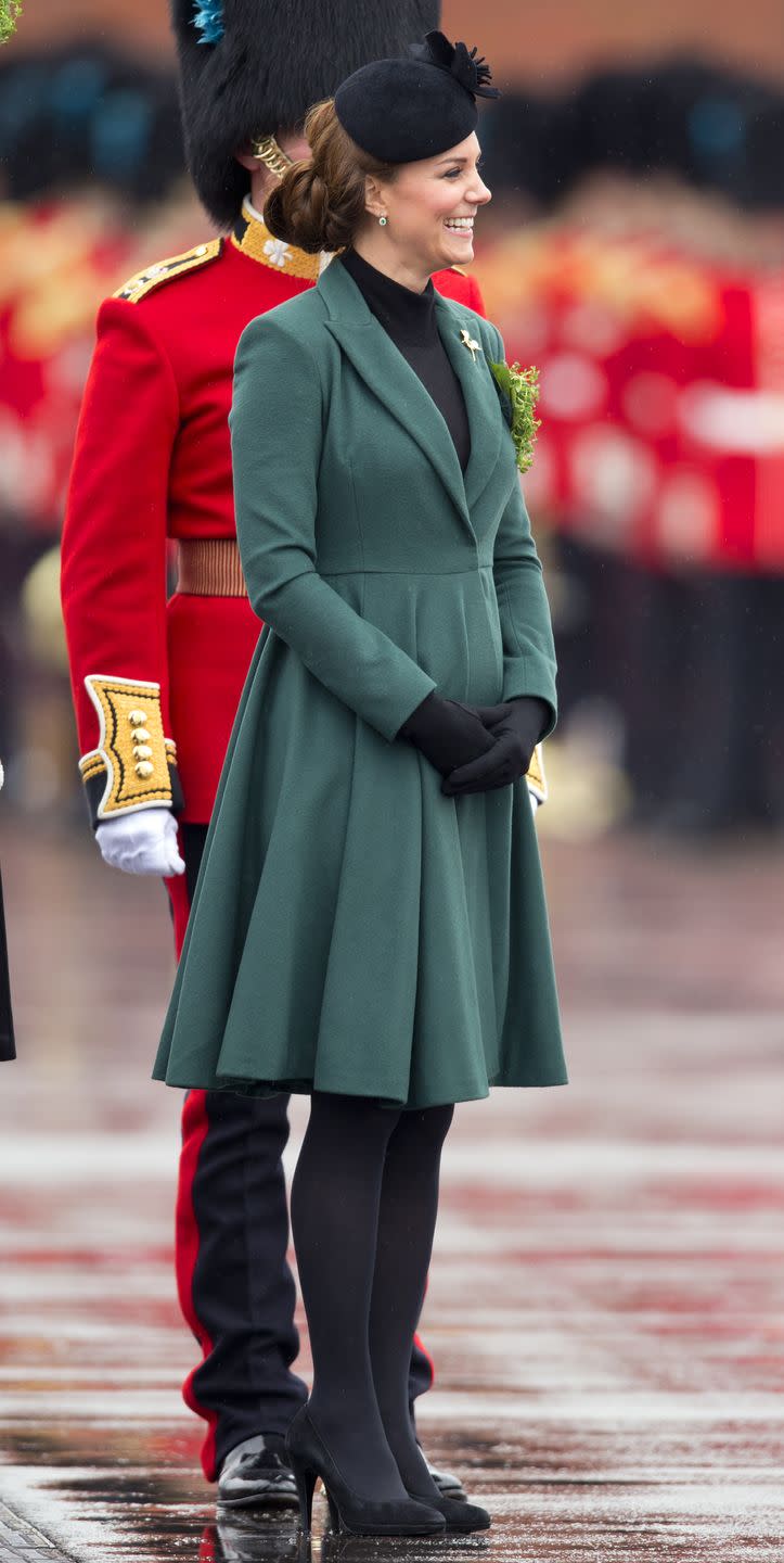 2013: Kate Middleton (pregnant with Prince George)