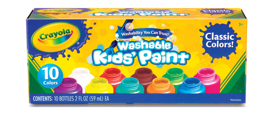 This paint is fully washable! (Photo: Walmart)