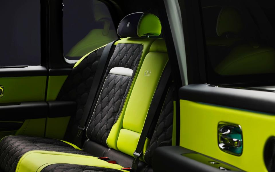 You can choose leather seats or a new, hard-wearing fabric inspired by the bamboo forest at Sir Henry Royce's home on the Côte d'Azur