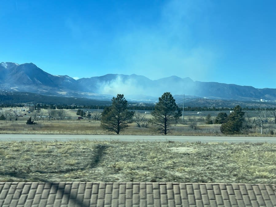 West Monument Creek Fire