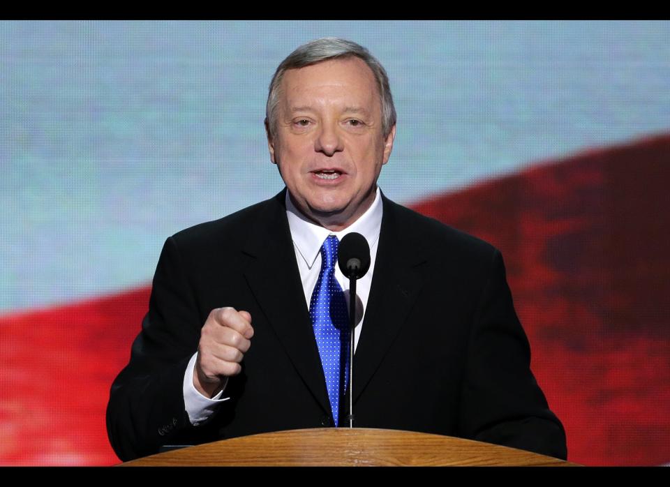 "Today we mourn the loss of Ambassador Chris Stevens, Foreign Service Officer Sean Smith and two other American diplomats who were killed in an attack on our Consulate in Benghazi, Libya. I condemn in the strongest way possible the violence that took their lives and the protests at our Embassy in Egypt," Assistant Majority Leader Dick Durbin (D-IL), a member of the Senate Foreign Relations Committee said in a statement.     "Ambassador Stevens, Sean Smith and tens of thousands of Americans serve our nation, represent our values and promote democracy and human rights in countries across the world. They often serve in dangerous places, without their families or loved ones, and lack recognition. Today, we stand in mourning those we've lost and in solidarity with the brave Foreign Service Officers representing our country abroad."