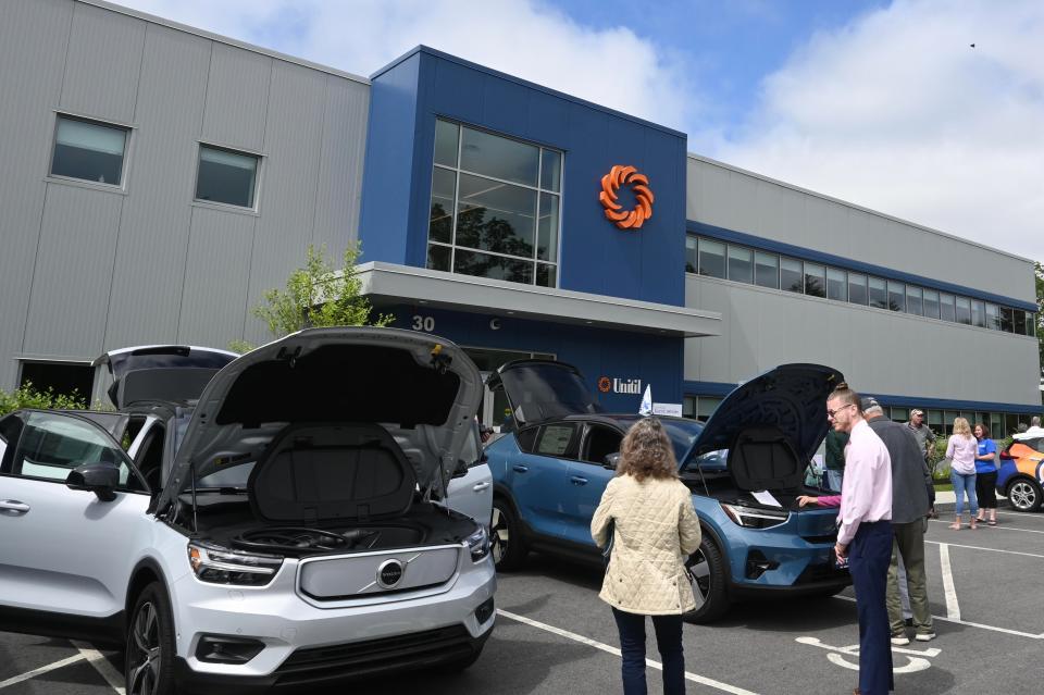 Unitil partnered with Clean Energy NH to hold a Ride and Drive Expo at the company's electric operations facility in Exeter on June 4.
