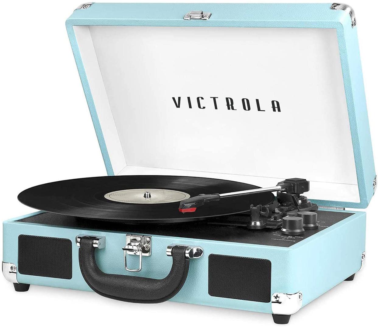 Victrola Vintage Bluetooth Suitcase Record Player