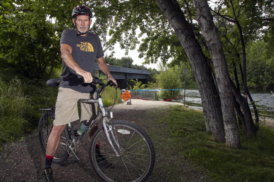 Rick Tholen, a 71-year-old bike activist and director of the nonprofit Walk and Ride Eagle, worked to get the city of Eagle to build a pedestrian/bike bridge across the Boise River on Eagle Road. The bridge is scheduled to be open to the public in mid-April.