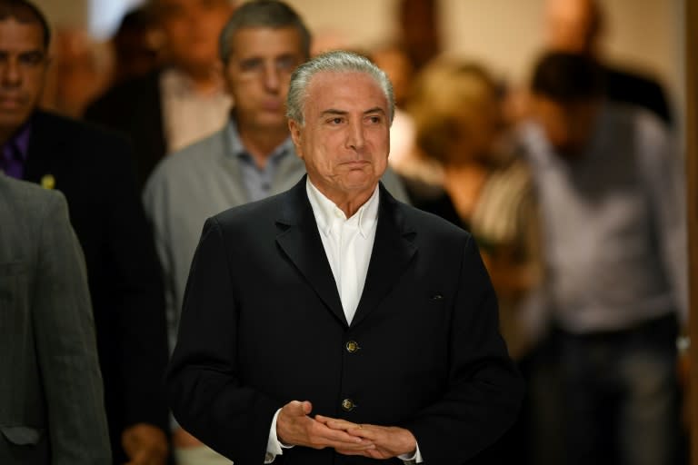 Brazilian President Michel Temer has asked the Supreme Court to suspend a probe into his alleged obstruction of justice, saying a central piece of evidence is flawed