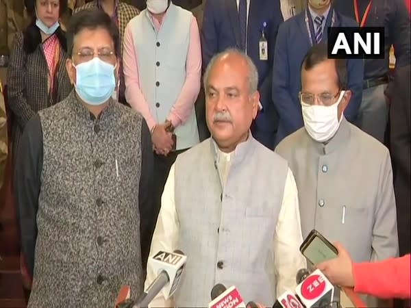 Union Minister Narendra Singh Tomar (Photo/ANI)