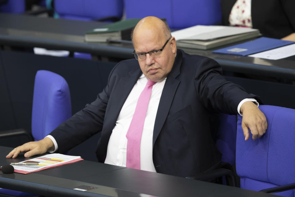 Peter Altmaier bei einer Bundestagssitzung im September 2020 (Bild: Maja Hitij/Getty Images)