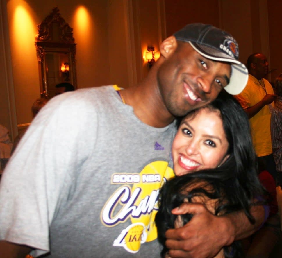 Kobe Bryant and Vanessa Bryant