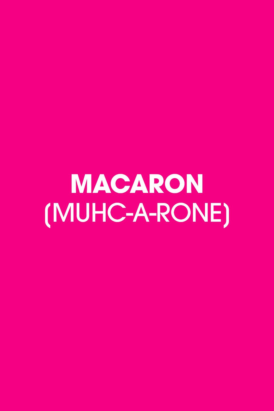 1995: Macaron