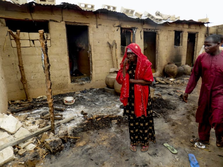 Nigerians who fled into Cameroon to escape Boko Haram jihadists have been returning amid government claims the extremists are "technically defeated" -- but continuing attacks have stretched camps for those made homeless to breaking point