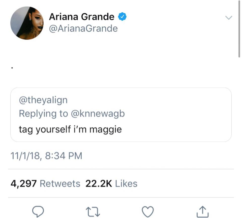 Ariana Grande just broke her silence on her breakup with Pete Davidson by posting several shady tweets in response to a 'Saturday Night Live' video.