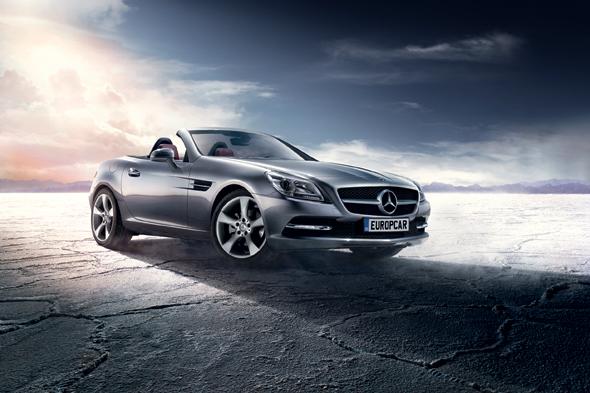 win a Mercedes-Benz SLK for a weekend