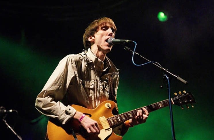 Bradford Cox of Deerhunter performs at the Primavera Sound Festival