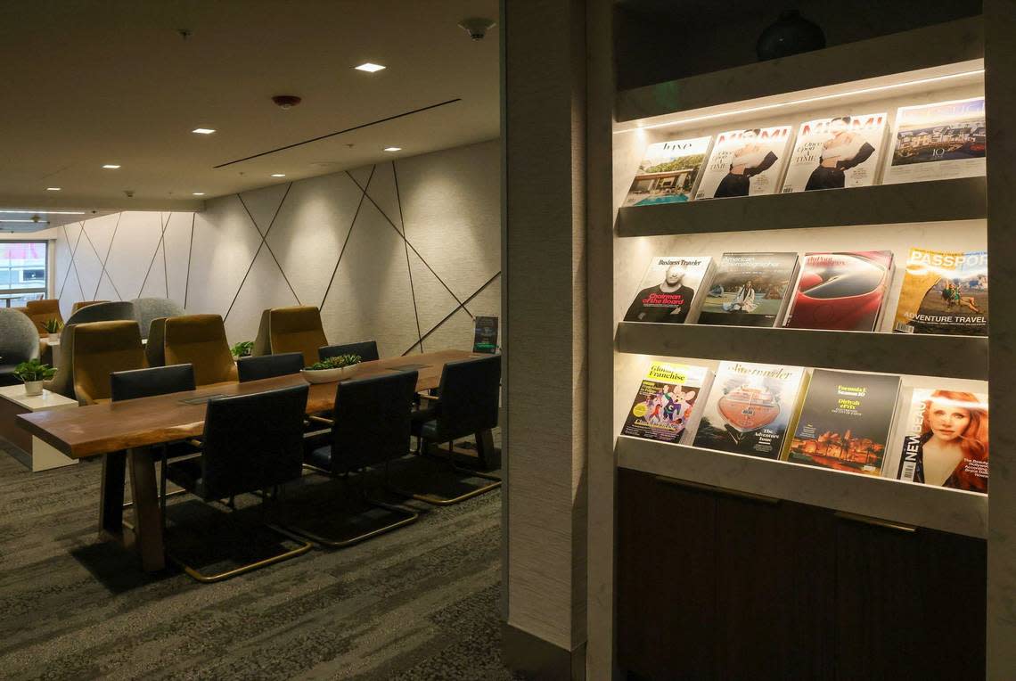 Delta Sky Club has a new look and feel at MIA.