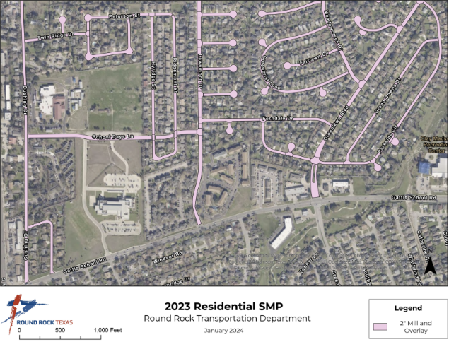 In May, the city of Round Rock will begin repairs to several streets three neighborhoods to preserve and improve their conditions.