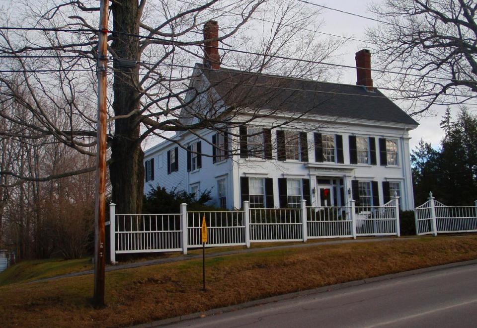 This December 2011 photo supplied by the National Park Service shows the house where Harriet Beecher Stowe lived in Brunswick, Maine. The home at 63 Federal St. is a National Historic Landmark and one of many historic sites in Brunswick. Stowe had a vision that led her to write a scene for her anti-slavery book “Uncle Tom’s Cabin,” while worshipping in Brunswick’s First Parish Church. (AP Photo/National Park Service)