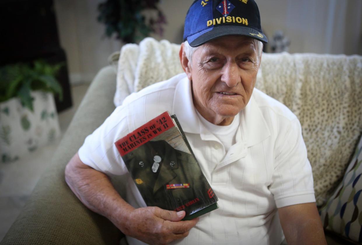 World War II veteran George Mason in Palm Beach Gardens on Wednesday, November 12, 2014.