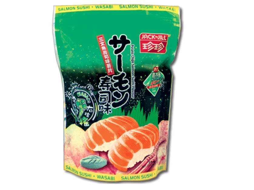 Salmon Wasabi Sushi Chips
