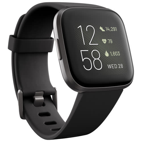 Save $80 on the Fitbit Versa 2. Image via Best Buy Canada.