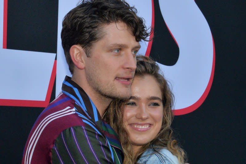 Haley Lu Richardson (R) and Brett Dier attend the Los Angeles premiere of "Child's Play" in 2019. File Photo by Jim Ruymen/UPI