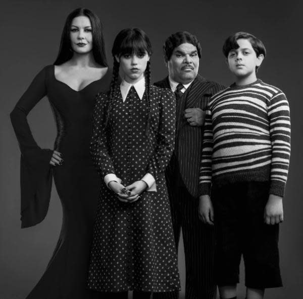 La  nueva familia Addams (Imagen: Vanity Fair)