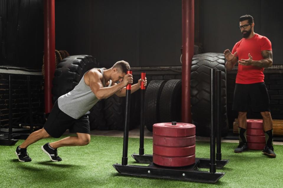 Weighted sleds are popular with celebs such as Justin Timberlake and Khloé Kardashian. Getty Images