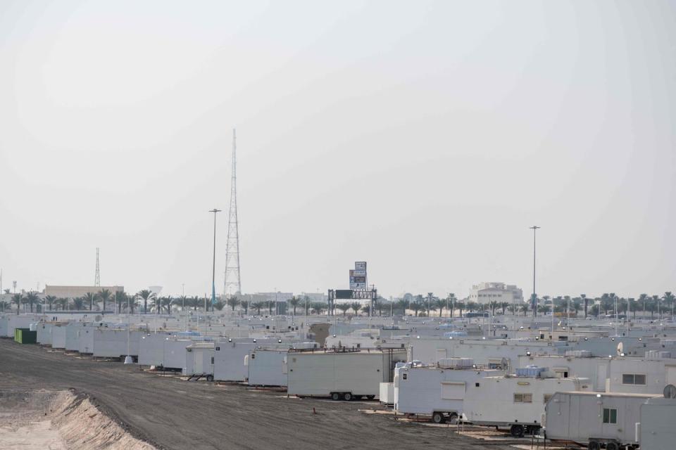 Fan Village Caravan City, where rooms start at £94 a night (Jewel Samad/AFP via Getty Images)