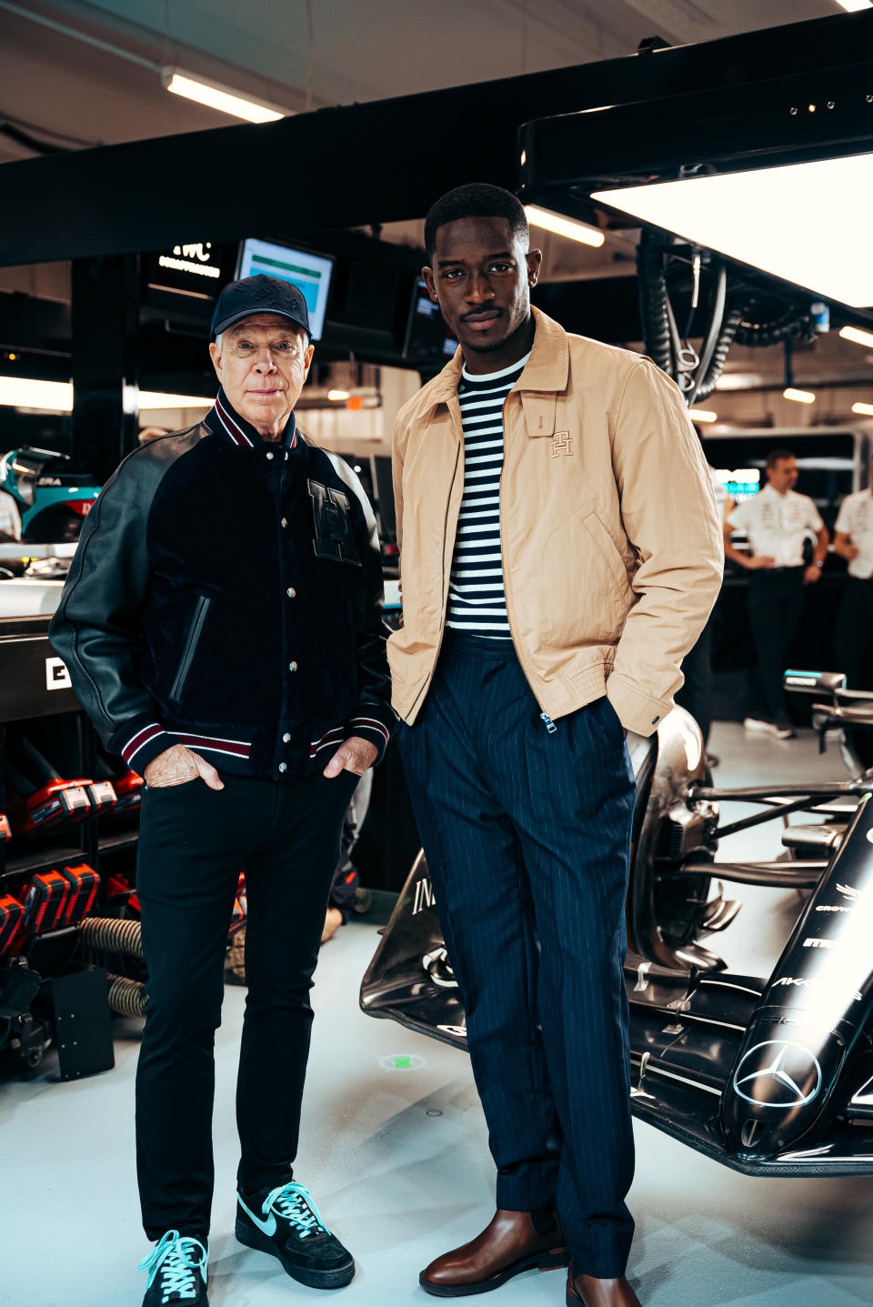 Tommy Hilfiger and Damson Idris