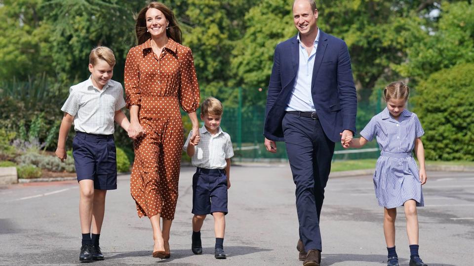 The Wales family at Lambrook School