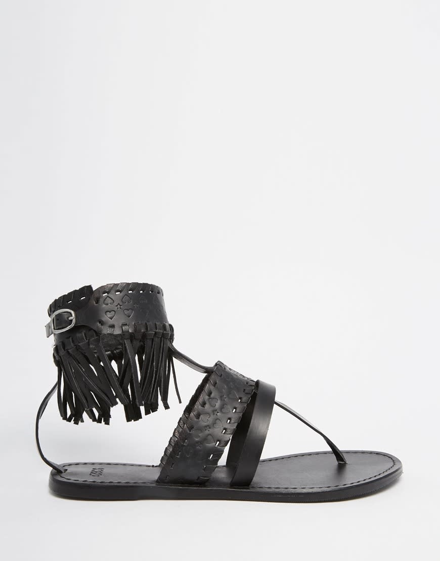 Put your best fringe forward with these ASOS sandals fit for any bohemian belle.