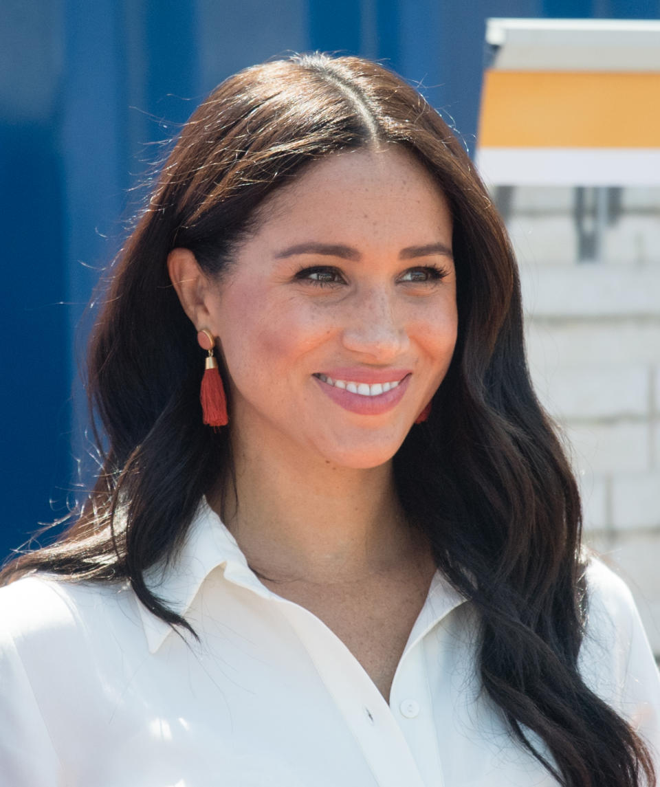 Meghan Markle smiling