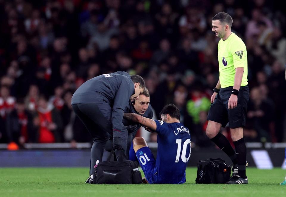 Lucas Paqueta will not feature for West Ham against Brighton (REUTERS)