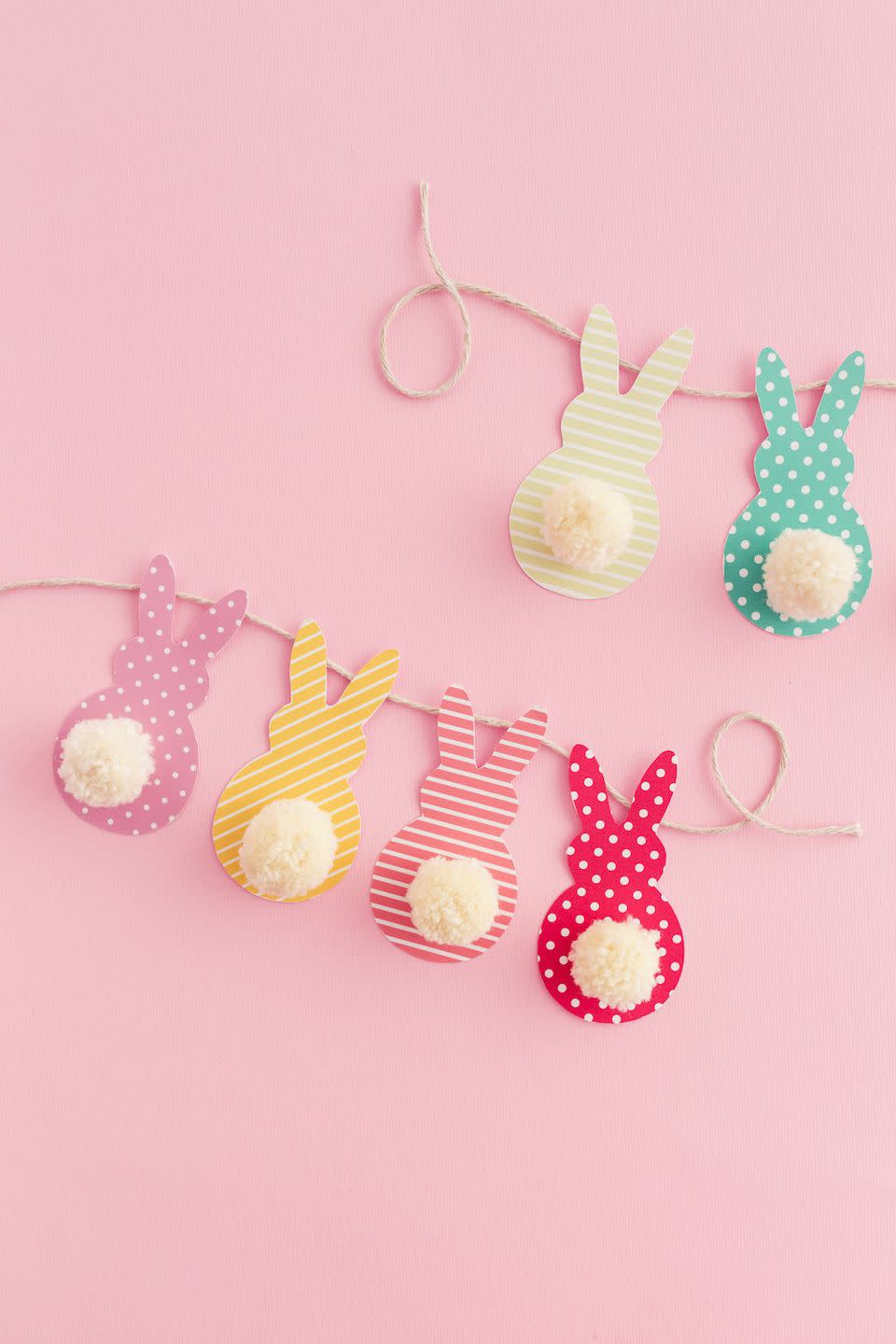 DIY Easter Bunny Garland