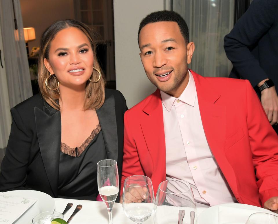 Chrissy Teigen and John Legend