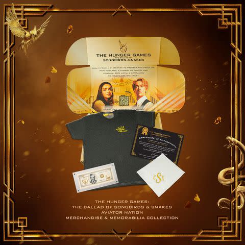 <p>Packaged</p> The Hunger Games: The Ballad of Songbirds & Snakes x Aviator Nation Merchandise & Memorabilia Collection