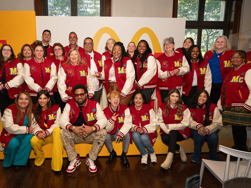 A group photo at the 1 in 8 Homecoming celebration in New York City. (Courtesy McDonald's)
