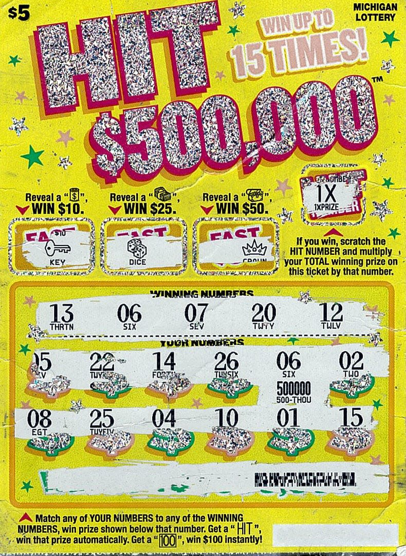 An Oakland County woman is still in shock after winning $500,000 playing the Michigan Lottery’s Hit $500,000 instant game.
